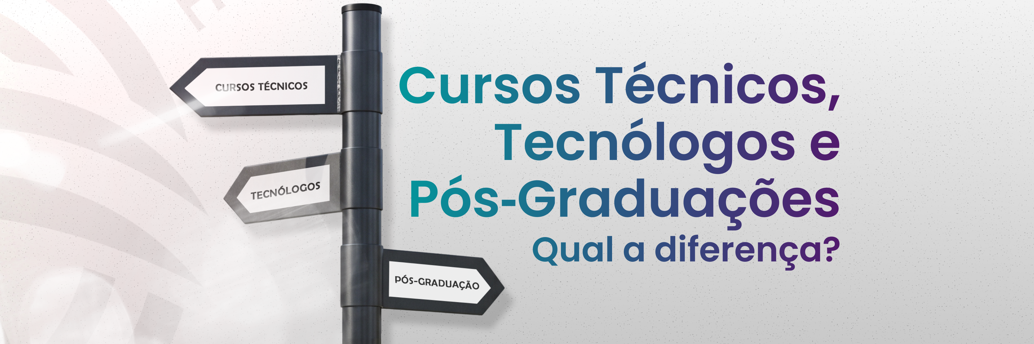 qual a diferença entre técnico tecnólogo e pós-graduação estética
